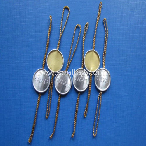 Aluminum Metal Elastic Bottle Neck Personalised Hang Tags